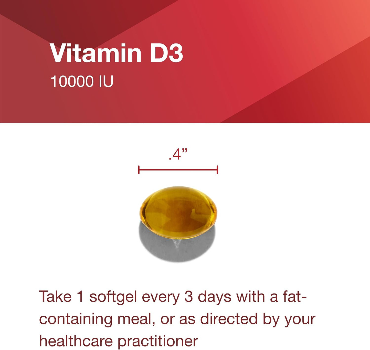 Protocol for Life Balance Vitamin D3 10,000 IU (250 µg) – 120 Softgels - görsel 7