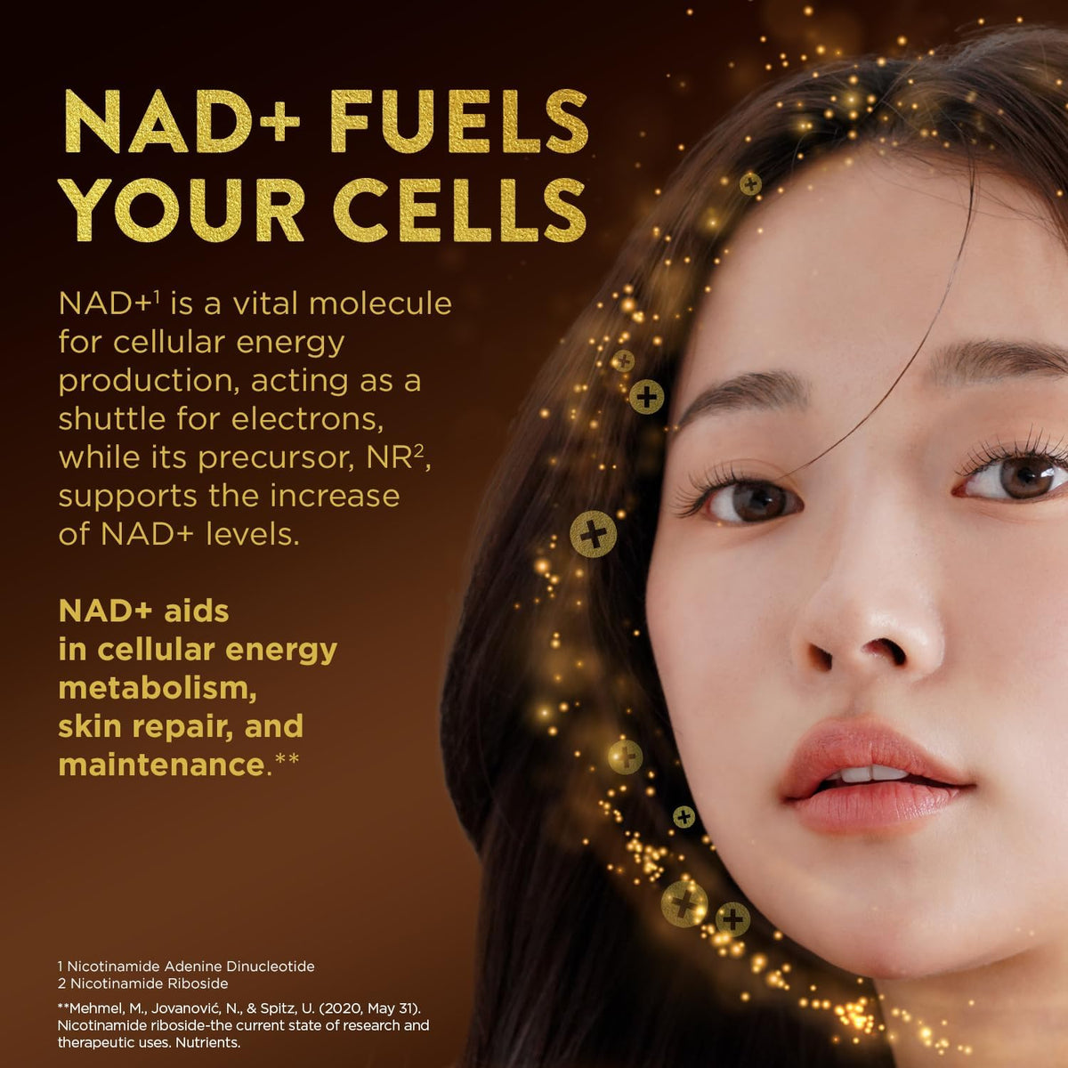 Swisse Plus NAD+ Beauty Restore - NAD+ Supplement with Niagen - 30 Capsules - görsel 3