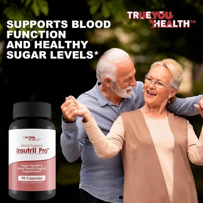 True You Health Blood Support Insutril Pro - Sugar Health and Blood Circulation Supplement