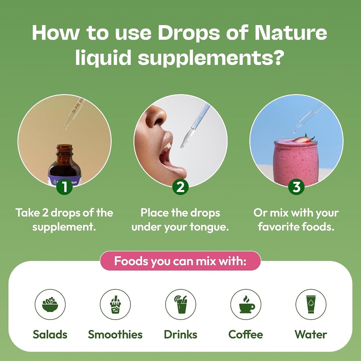 Inositol & Choline Liquid Drops – Vegan, Non-GMO, Easy to Take – Enhanced Absorption Inositol Supplement – Pregnancy Support – Supports Cellular Health & Overall Wellness (Mixed Berry, 60 ml) - görsel 8