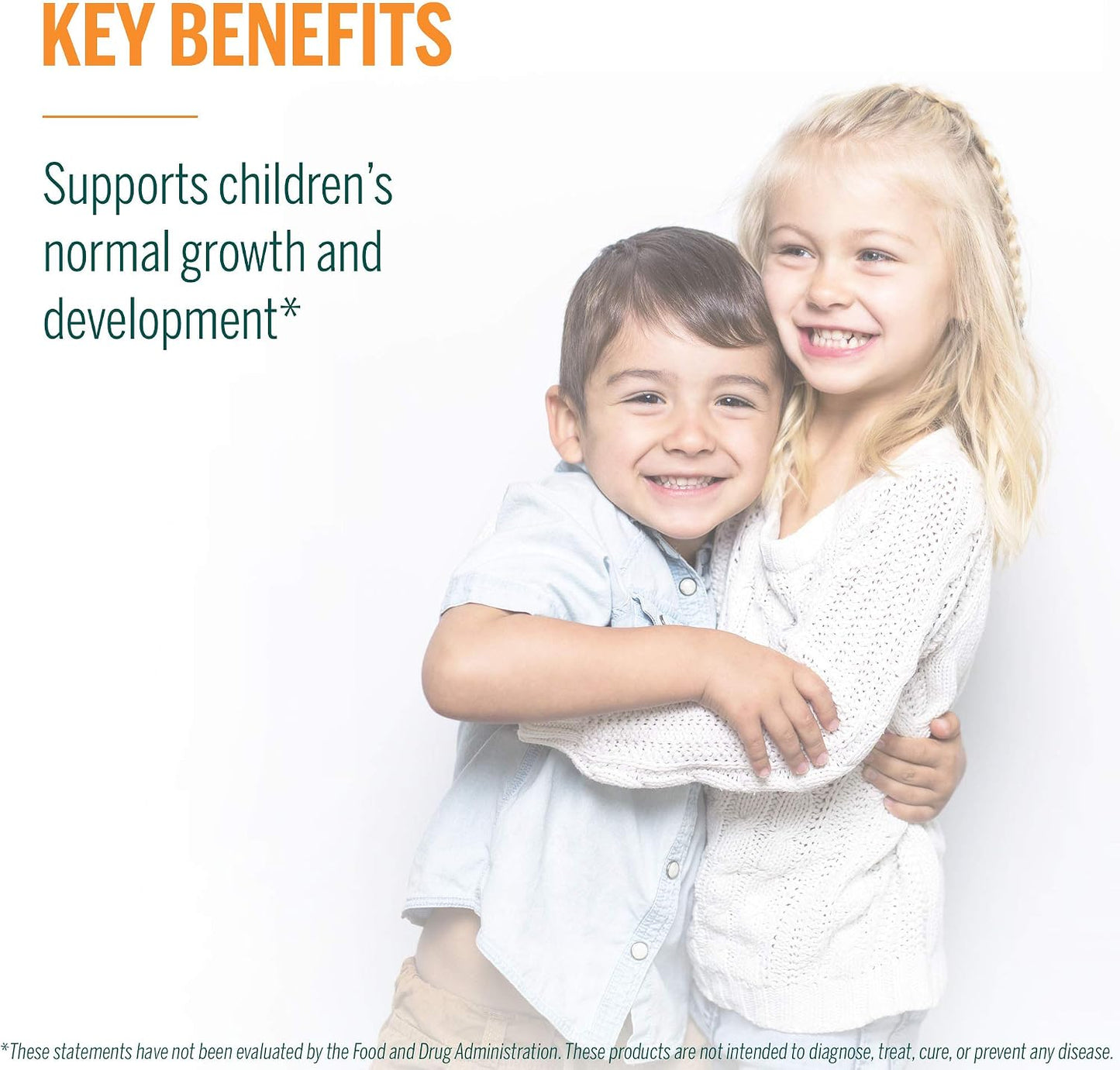 Genestra Brands Children's Chewable Vitamins | Vitamin-Mineral Supplement | 100 Chewable Tablets | Natural Papaya and Orange Flavour - görsel 6