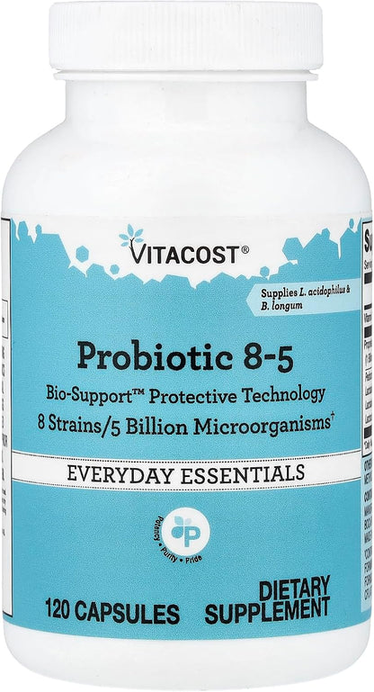 Vitacost Probiotic 8-5, 120 Capsules