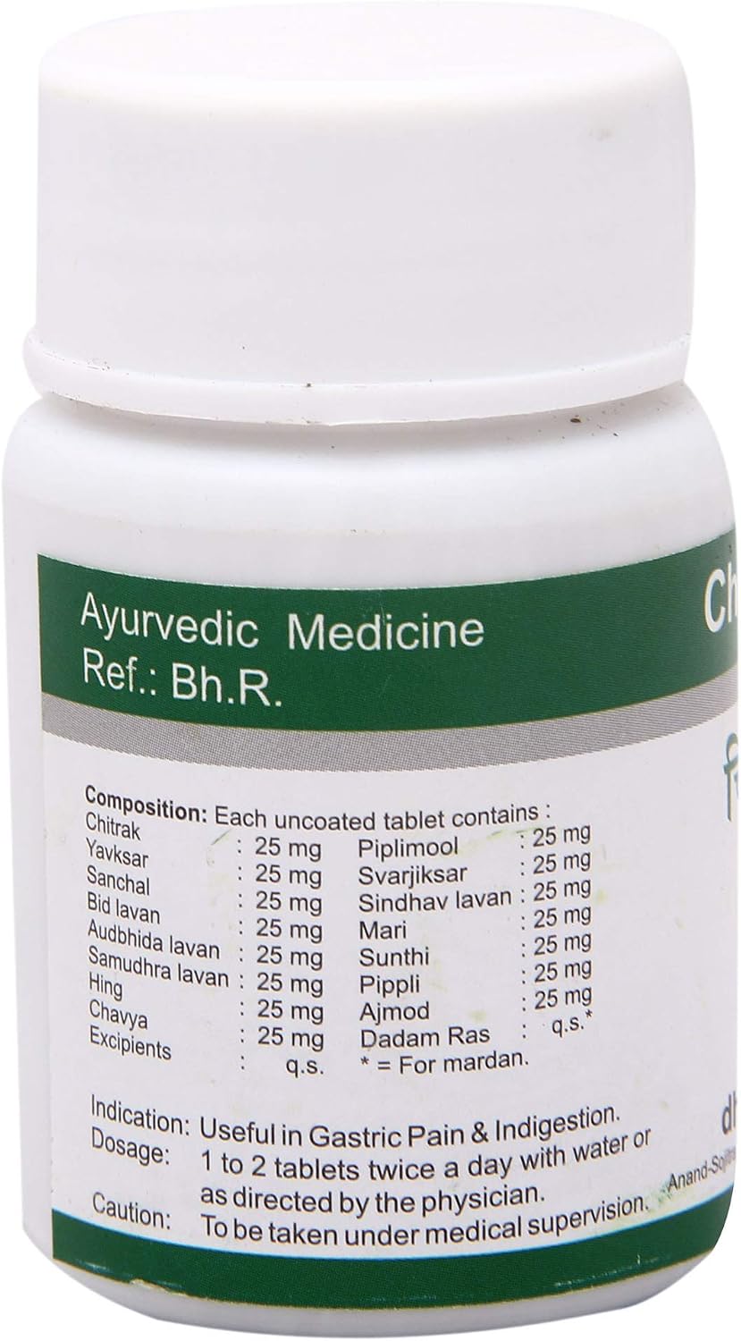 Chitrakadi Vati - 60 Tablets (Pack of 4) - görsel 2