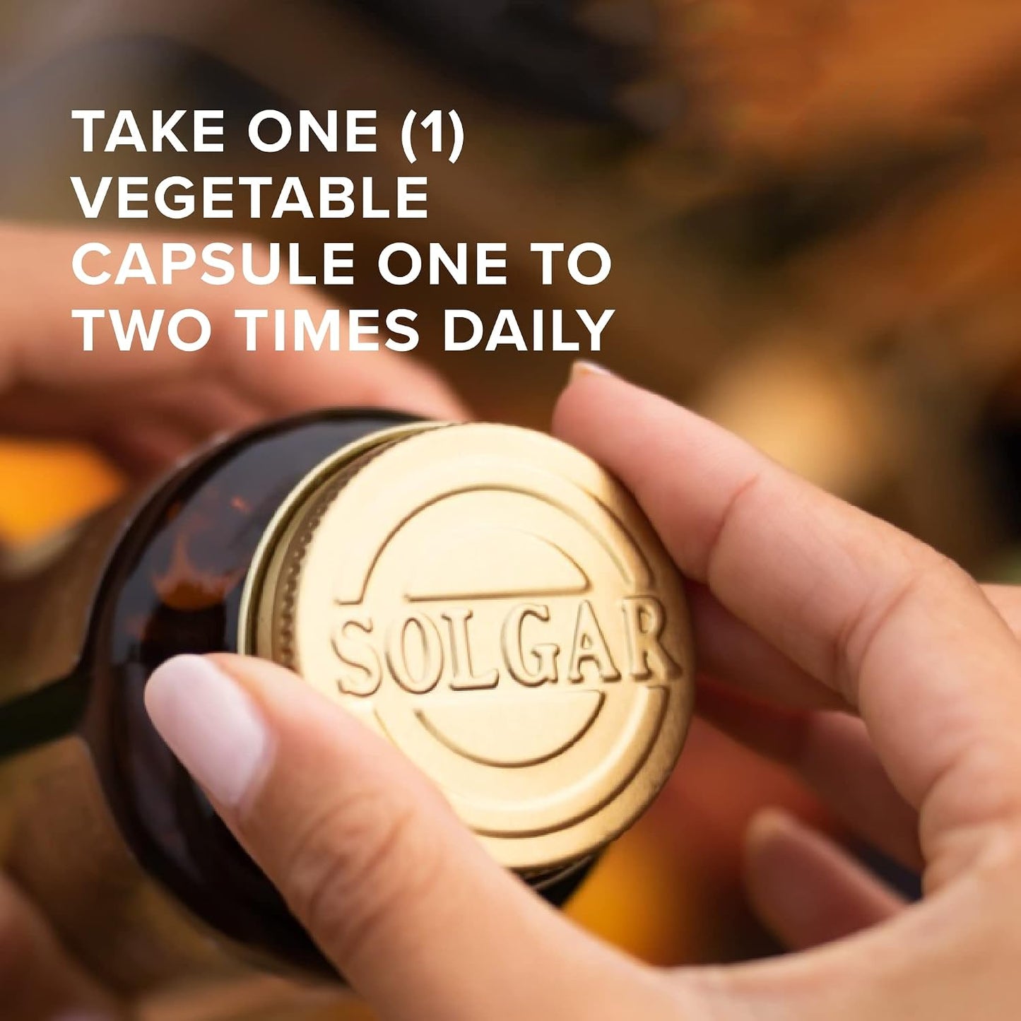 Solgar Biotin 5000 mcg - 100 Vegetable Capsules - Contributes to Normal Skin, Nails & Hair - görsel 3