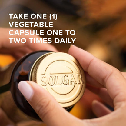 Solgar Biotin 5000 mcg - 100 Vegetable Capsules - Contributes to Normal Skin, Nails & Hair