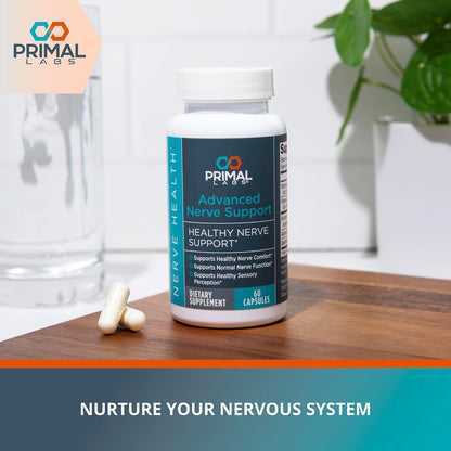 Primal Labs Nerve Support Capsules, 60 Capsules