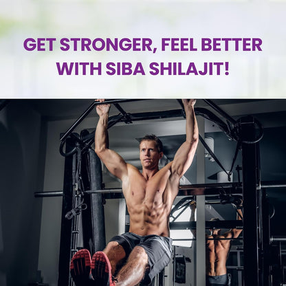 SIBA Ultra Pure Himalayan Shilajit Gummies – 100% Natural Shilajit with Fulvic Acid – Energy, Stamina, Focus & Vitality Support – Vegan, Non-GM – 60 Count