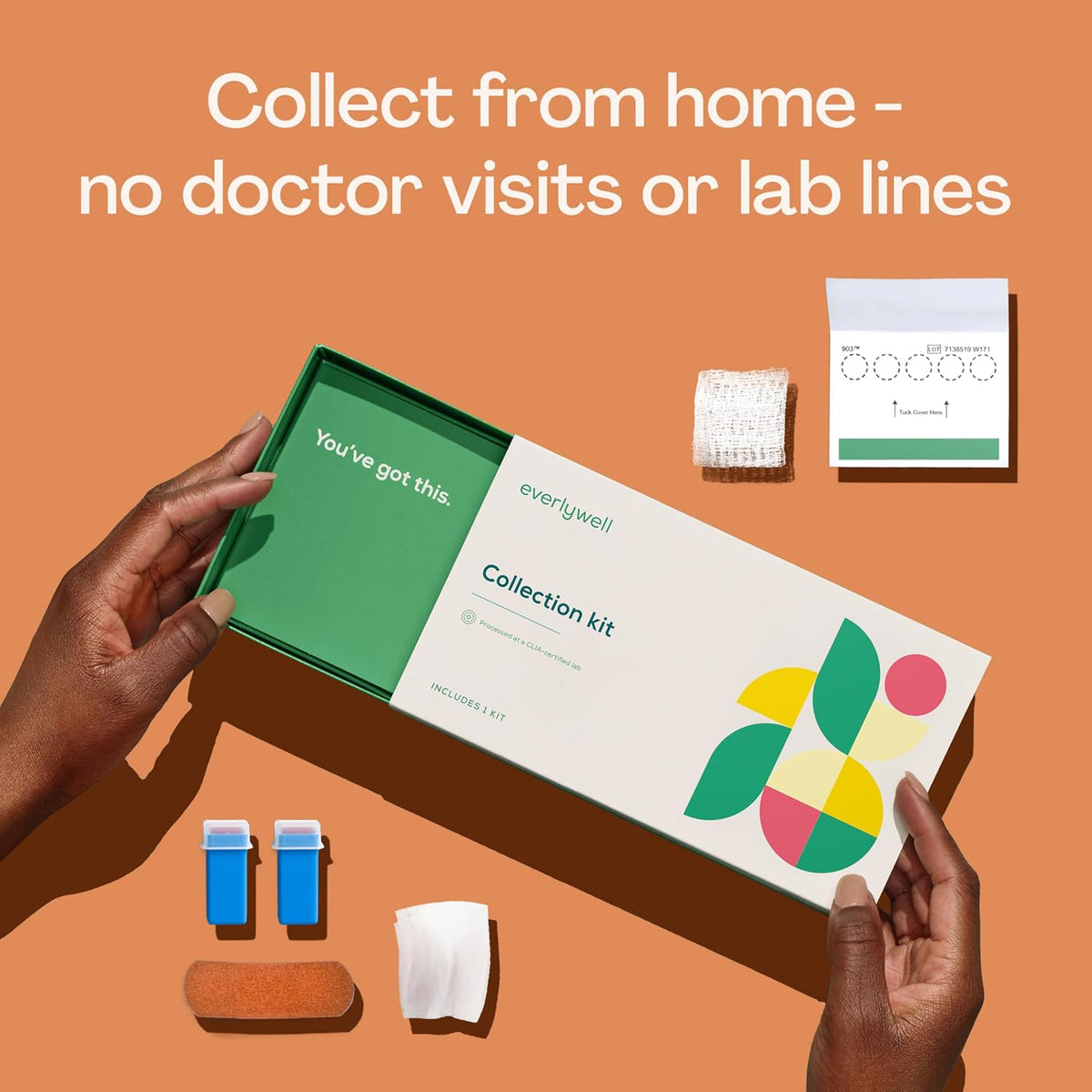Everlywell At-Home Vitamin D and Inflammation Test Collection Kit - görsel 3
