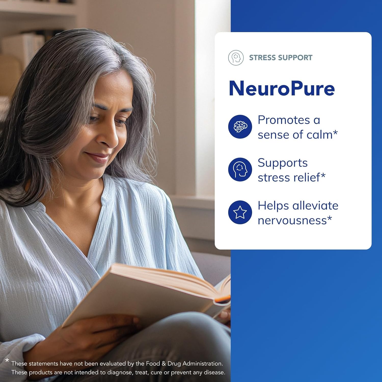 Pure Encapsulations NeuroPure | Hypoallergenic Supplement for Calmness and Stress Relief | 120 Capsules - görsel 3