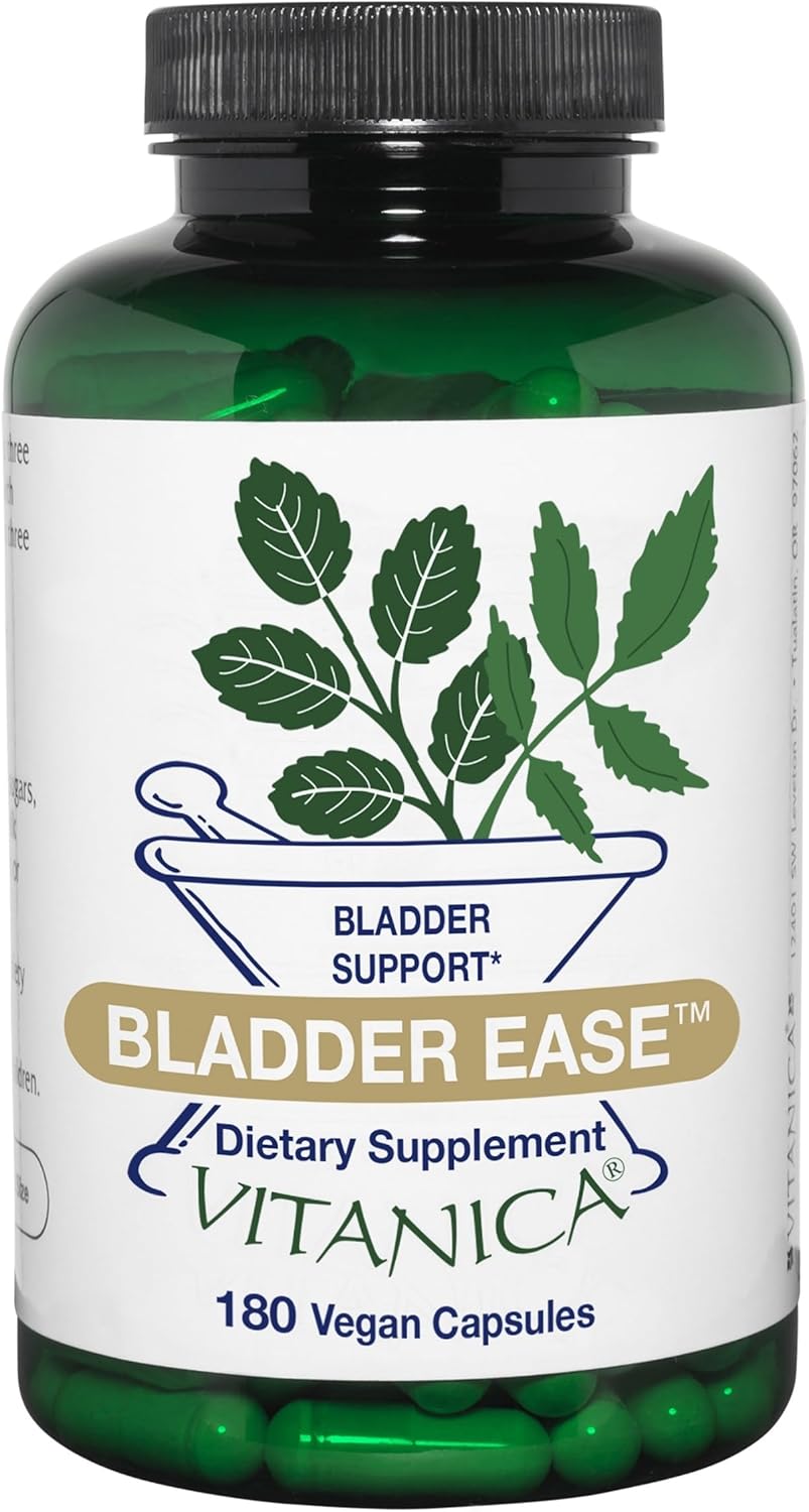 Vitanica Bladder Ease - Herbal Supplement for Bladder Health - 180 Capsules - görsel 1