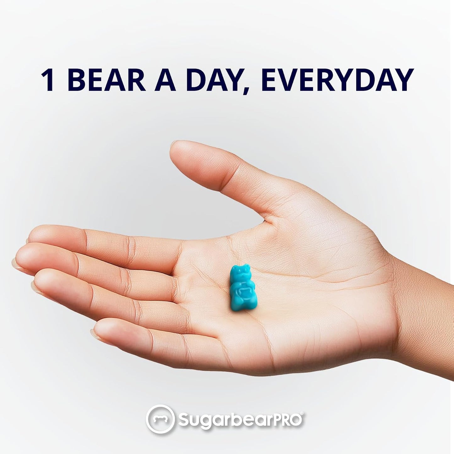 SugarBearPro Hair Vitamin Gummies - Extra Strength Biotin 6000mcg, Vegan, 6-Month Supply - görsel 6