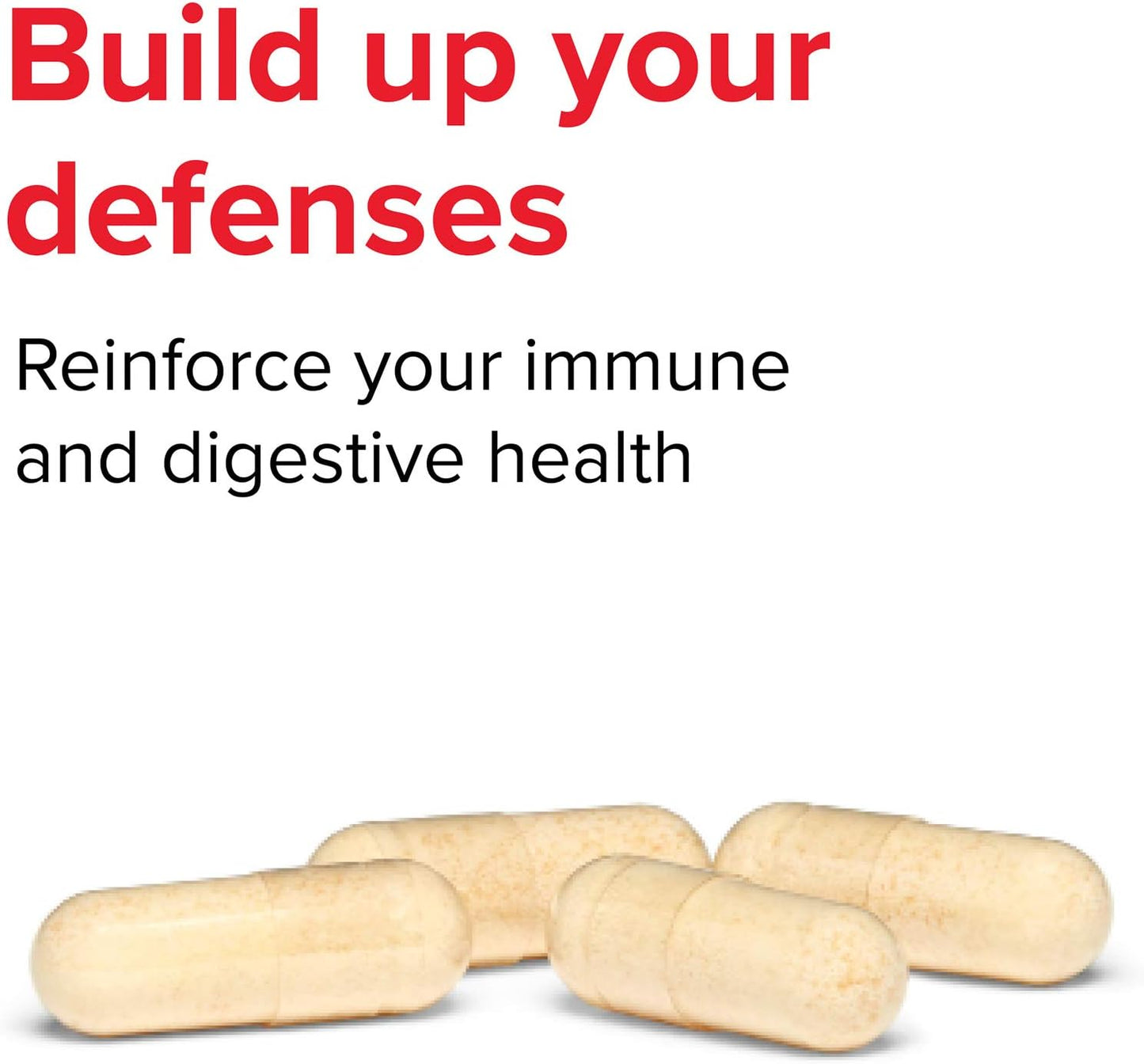 Immune Defence – Natural Immune and Digestive Support, 60 Capsules - görsel 3