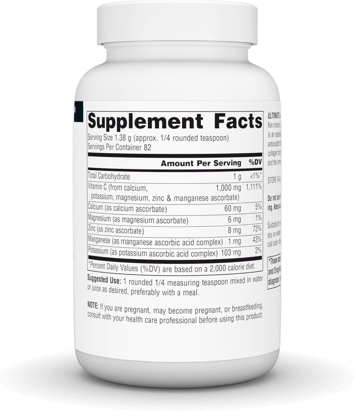 Source Naturals Ultimate Ascorbate C Powder - 113 g - görsel 3