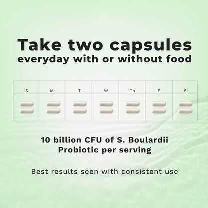 LifeSeasons Essentials S. Boulardii Probiotic – 60 Capsules