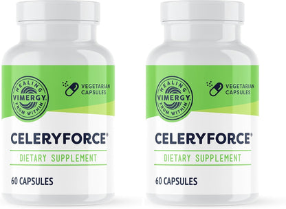 Vimergy Celeryforce – Nutrients and Amino Acids – A Daily Wellness Support – Kosher, Vegan & Gluten-free – 60 Capsules