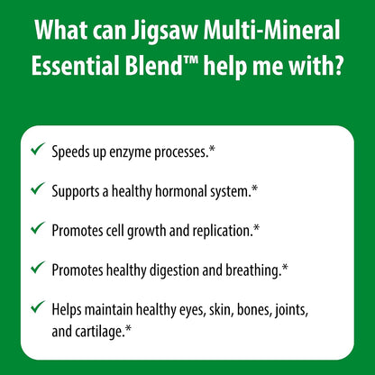 Jigsaw Health Multi-Mineral Essential Blend - 90 Capsules