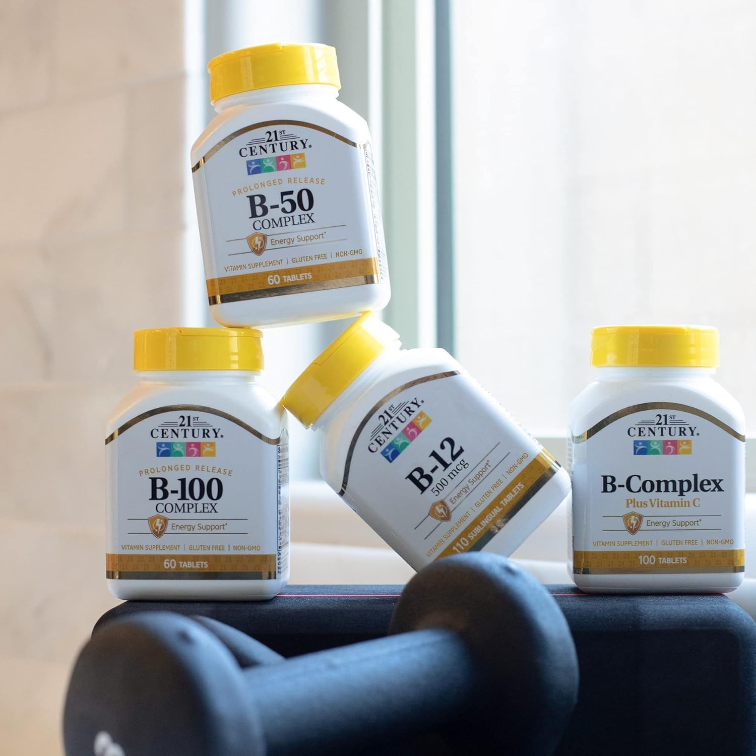 21st Century Vitamin B-100 Complex, 120 Tablets (2-Pack) - görsel 4