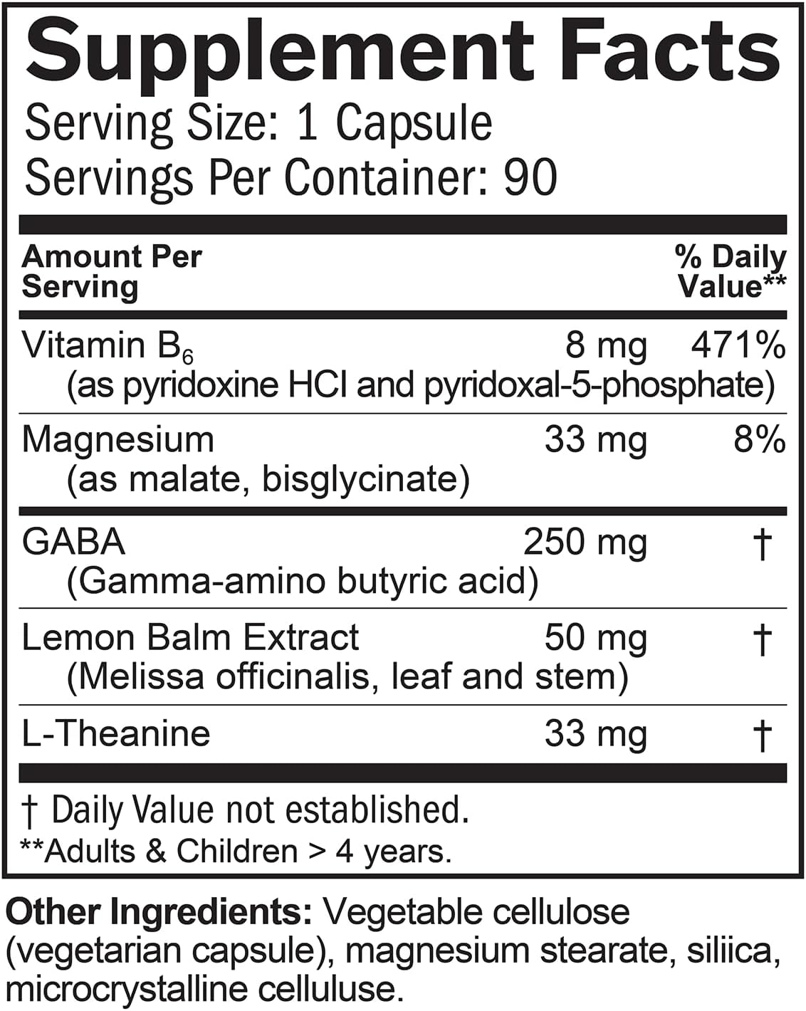 BRAINMD GABA Calming Support by Dr. Amen - 90 Capsules - görsel 5