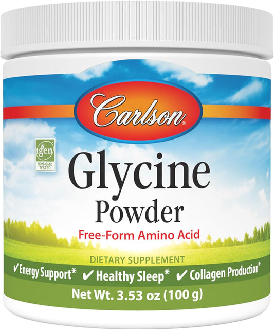Carlson Labs Glycine Powder, 100g