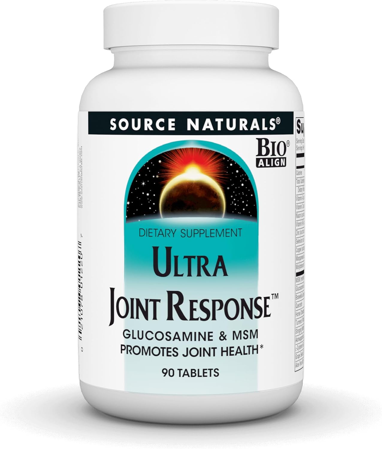 Source Naturals Ultra Joint Response, Glucosamine & MSM, Supports Joint Health* - 180 Tablets - görsel 5