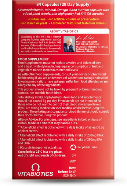 Cardioace Max – 84 Capsules
