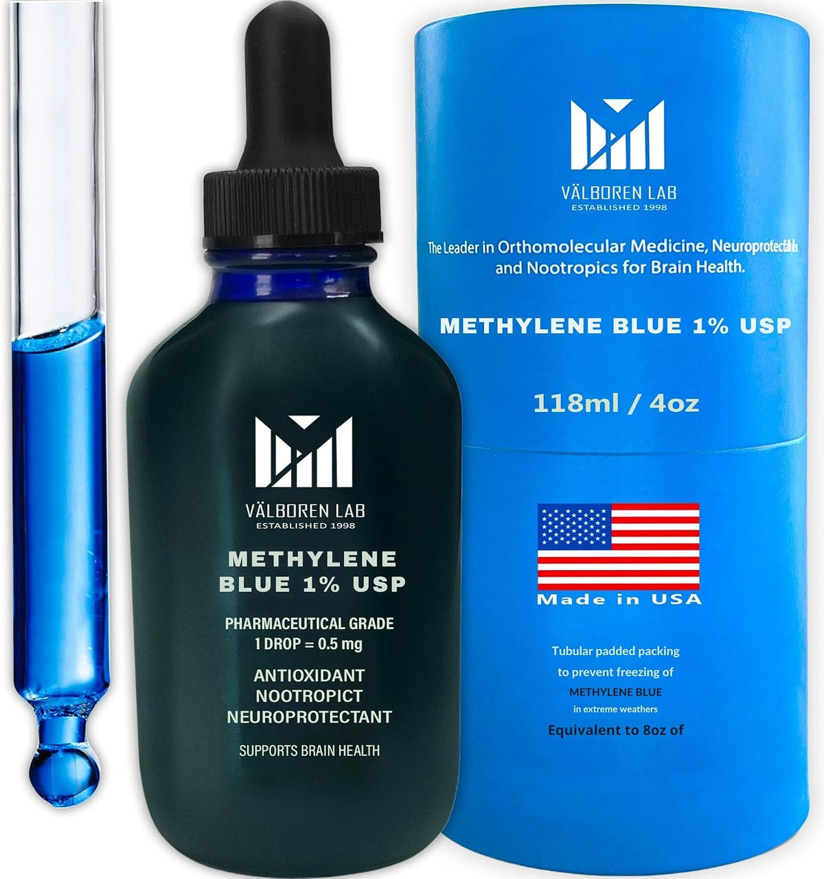 2% Methylene Blue Pharmaceutical Grade – 118ml - görsel 8