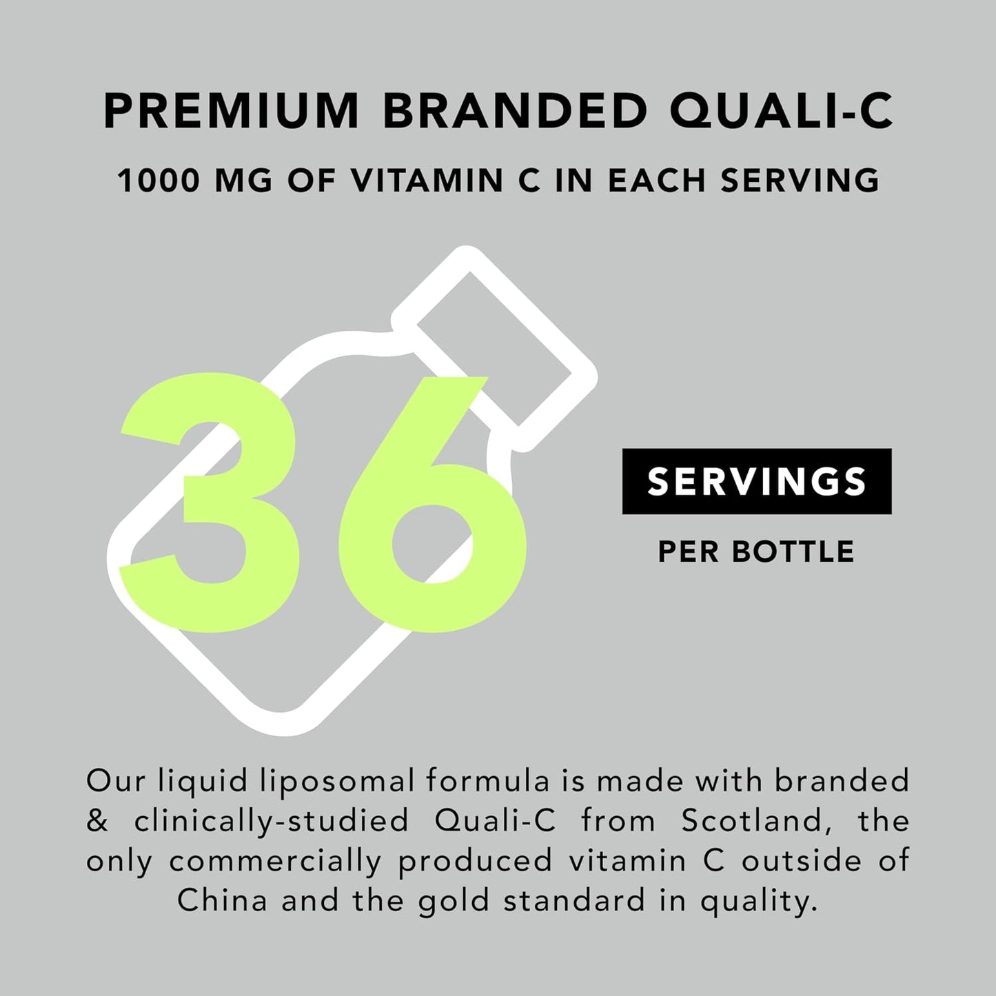 AMANDEAN Liposomal Vitamin C 1000mg Liquid Supplement - görsel 9