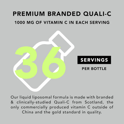 AMANDEAN Liposomal Vitamin C 1000mg Liquid Supplement