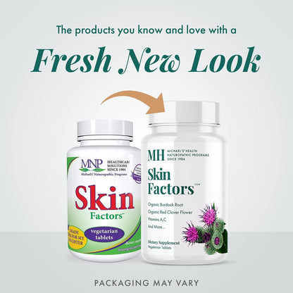 Michael's Health Skin Factors - 90 Vegetarian Tablets