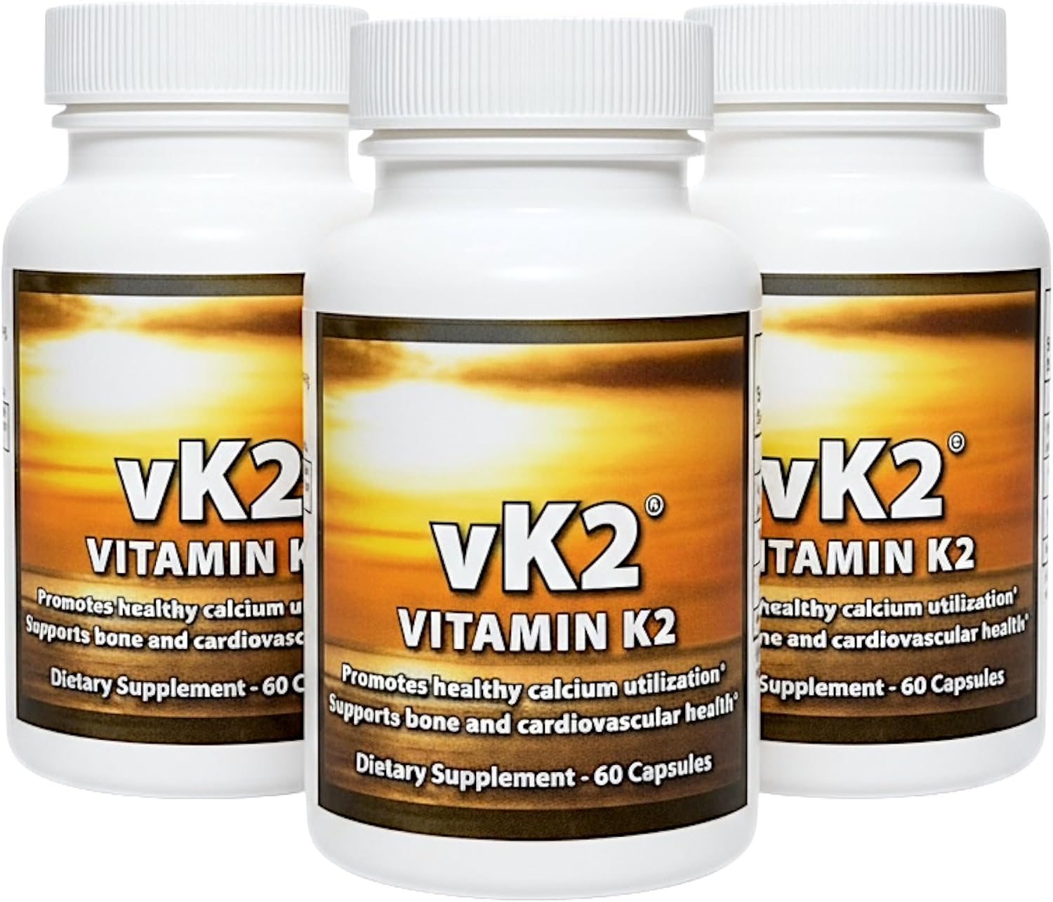 vK2 Vitamin K2 Supplement – MK-4 + MK-7 – Dual Form – 60 Capsules - görsel 7