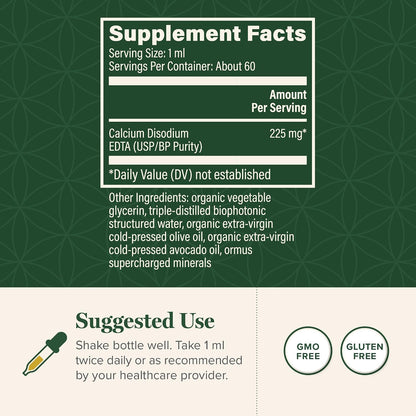Global Healing Calcium Disodium EDTA - 59 ml