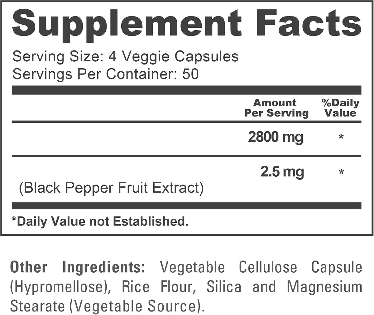 NusaPure Myo-Inositol - 2800mg per Serving, 200 Capsules (Vegetarian, Non-GM) - görsel 4