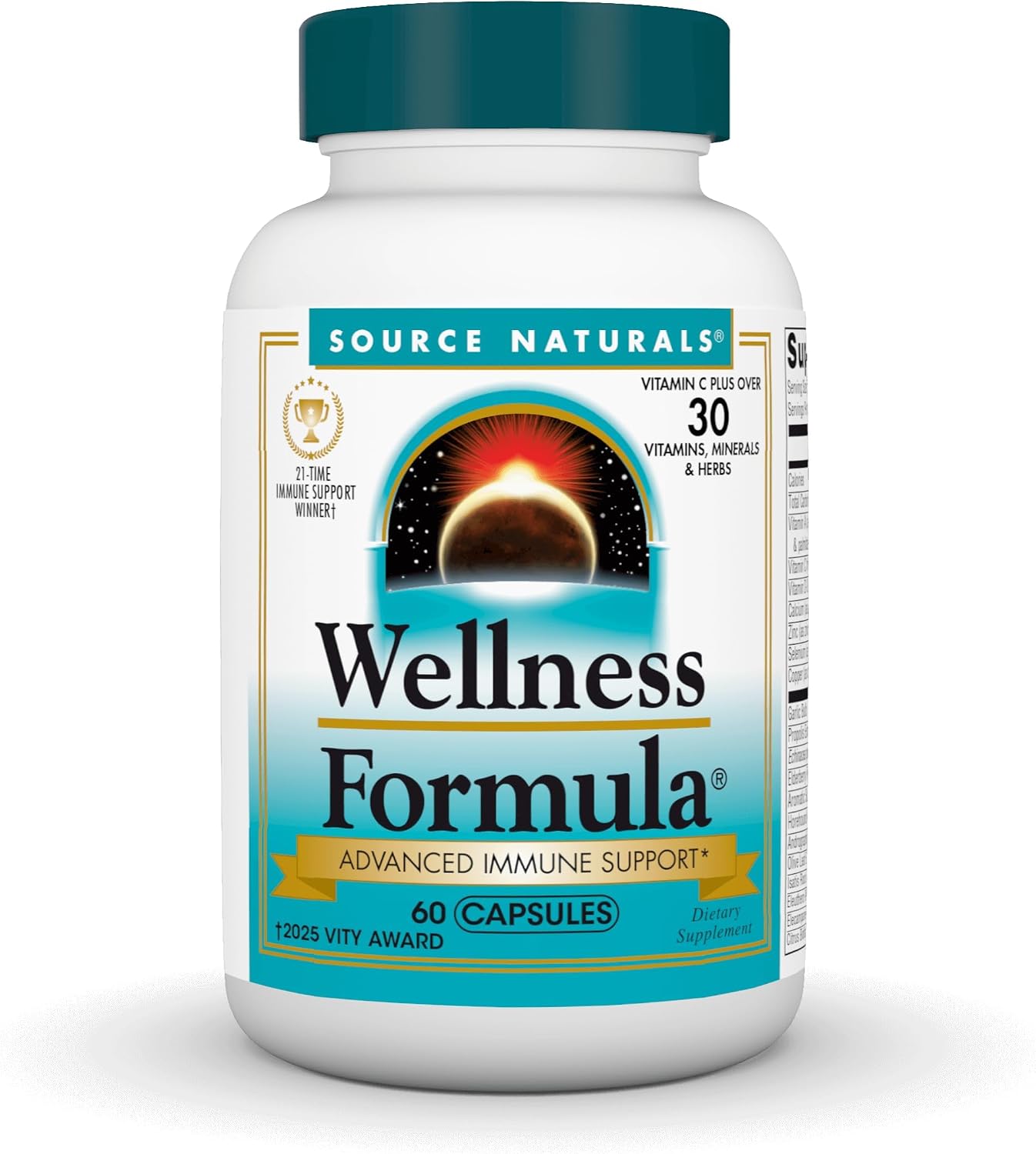 Source Naturals Wellness Formula Bio-Aligned Vitamins & Herbal Defence - 120 Capsules - görsel 9
