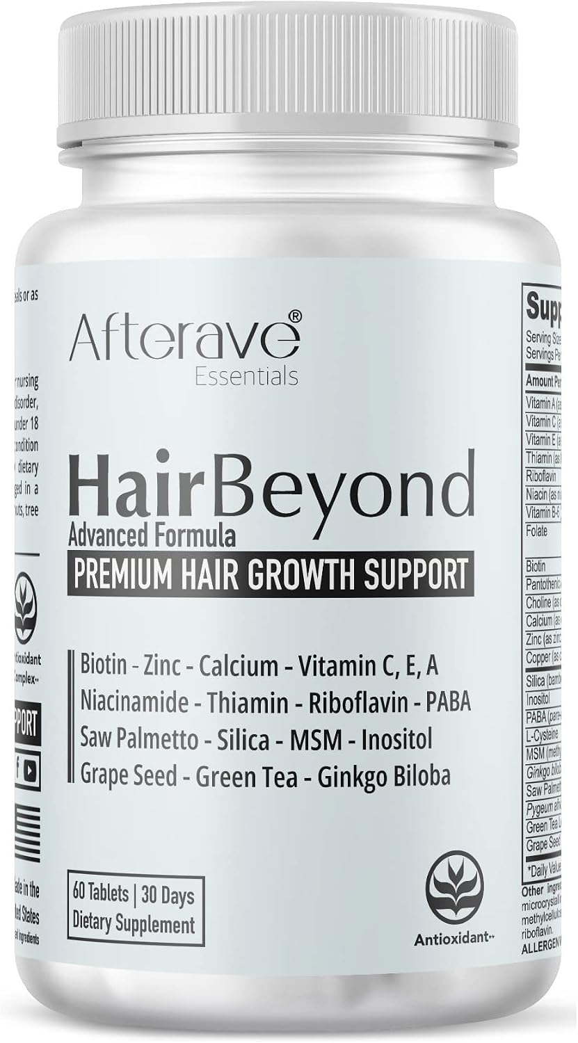 HairBeyond Advanced Hair Growth Formula | Biotin & Saw Palmetto for Stronger Hair - görsel 1