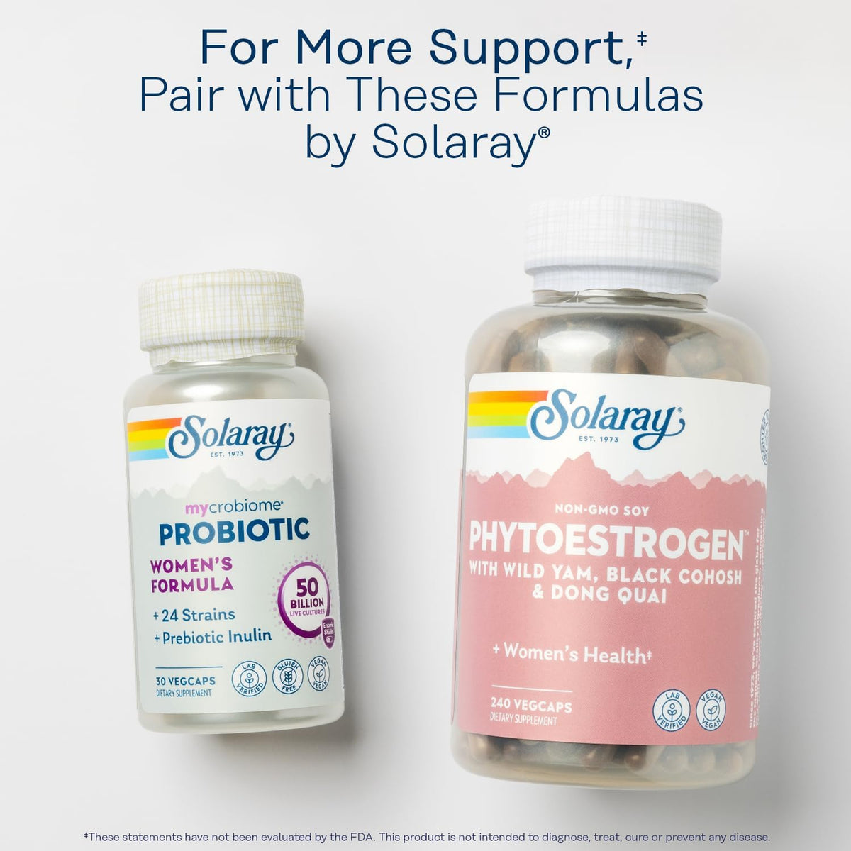 SOLARAY Vitex Berry Extract 225 mg - Chasteberry Supplement for Women - Traditional Hormone Balance Support - Vegan, Lab Verified - 60 VegCaps - görsel 6