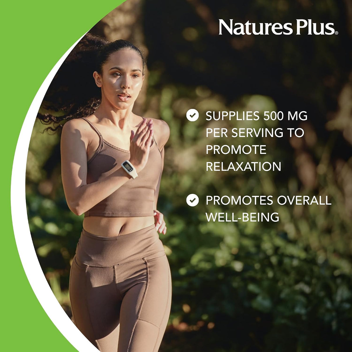 NaturesPlus PRO GABA 500 mg - 60 Capsules - görsel 3