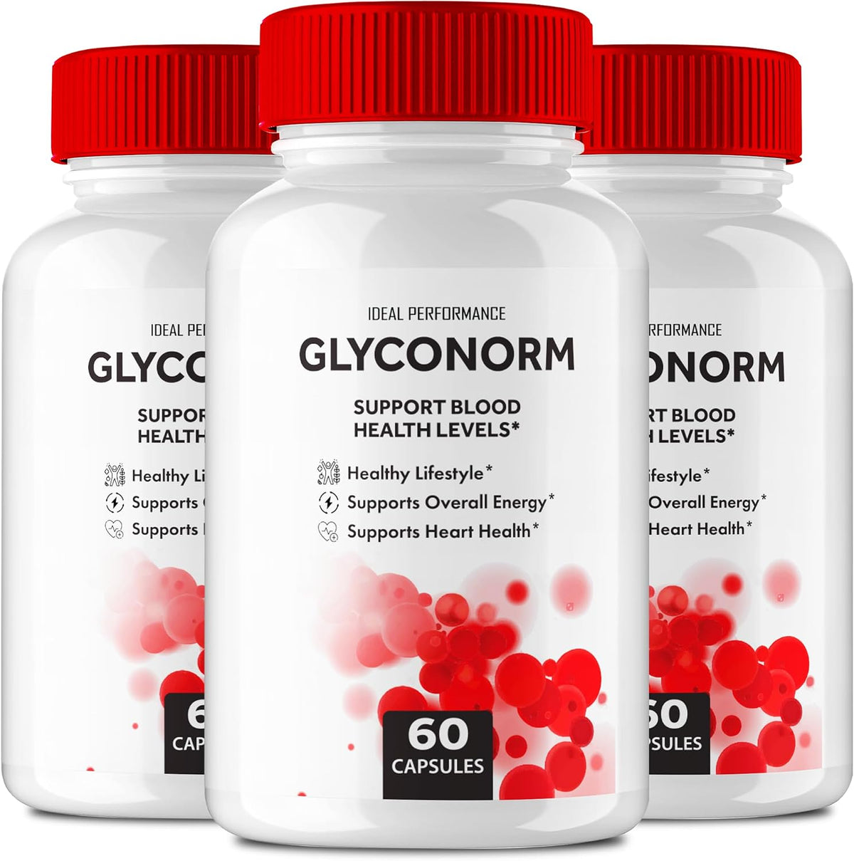 Glyconorm Capsules - Maximum Strength All Natural Supplement (3 Pack) - görsel 1