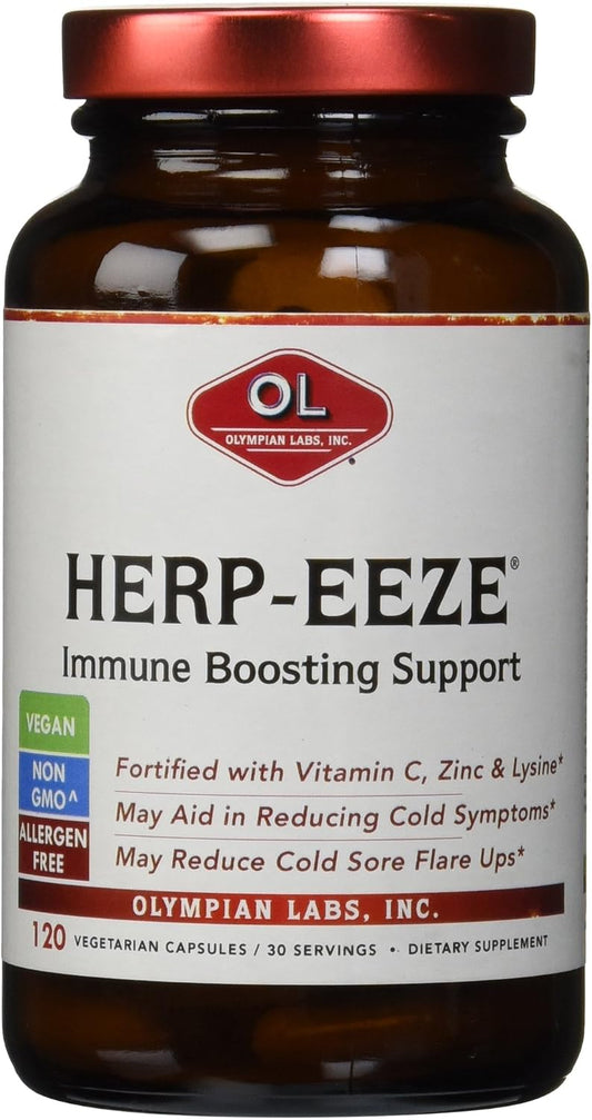 Olympian Labs Herp-Eeze – Blended Vitamin & Mineral Supplement (120 Capsules)