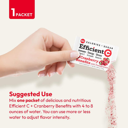 ANDREW LESSMAN Efficient C + Cranberry Benefits 90 Packets
