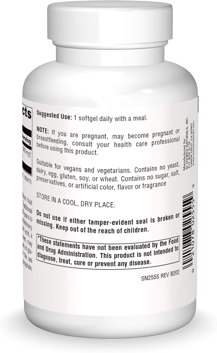 Source Naturals Omega-7 Sea Buckthorn Fruit Oil, Non-GMO, Vegan-Sourced for Health and Vitality - 120 Vegan Softgels - görsel 2