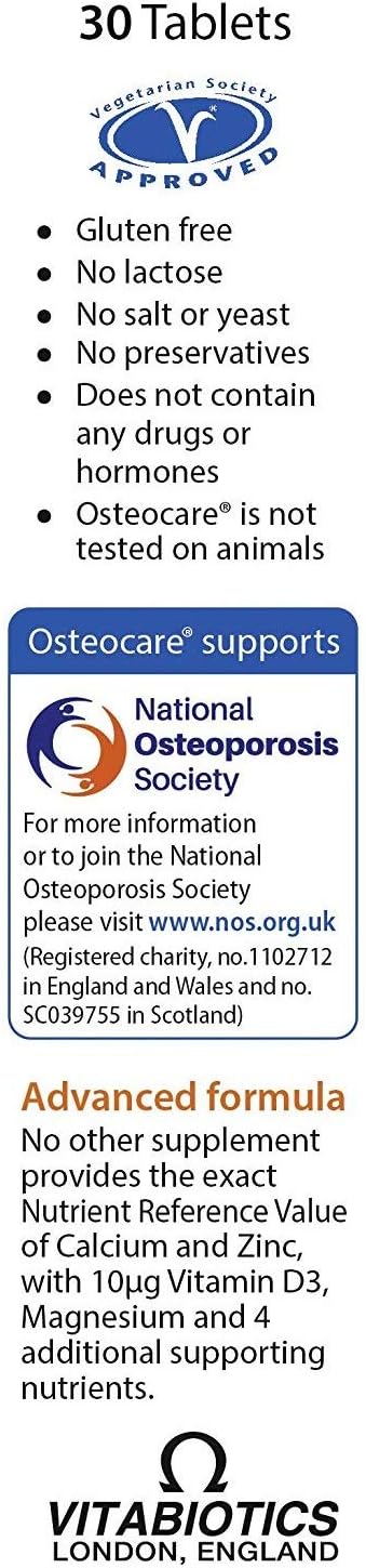 OSTEOCARE 30 Tablets - görsel 3