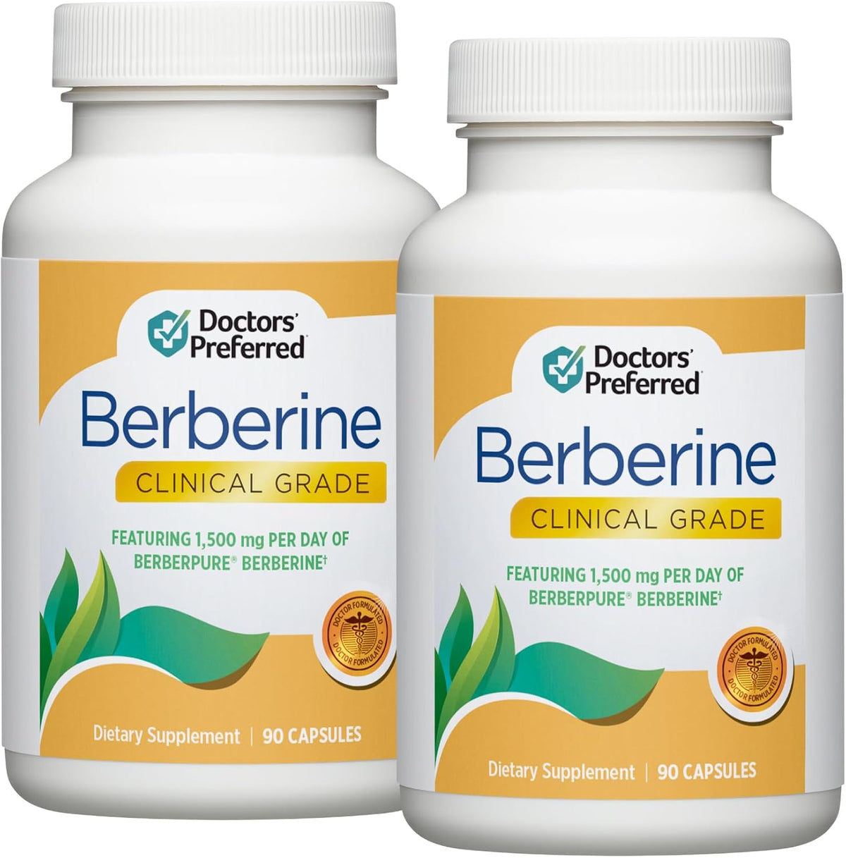 DOCTORS' PREFERRED Clinical Grade Berberine Supplement, 90 Capsules - görsel 8