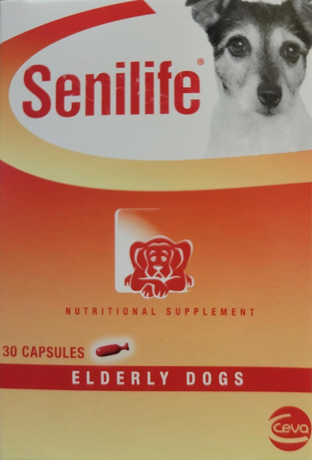 Senilife Cognitive Support Capsules for Senior Dogs, Brain Health & Cognitive Function Supplement, Supports Memory & Mental Alertness, 30 Capsules - görsel 1