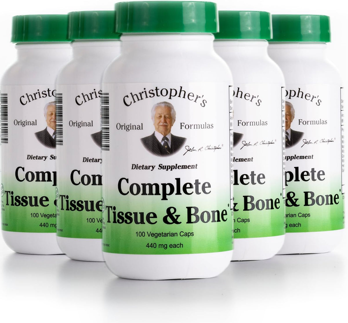 Christopher's Original Formulae Complete Tissue & Bone Formula – 100 Veg Caps - görsel 9