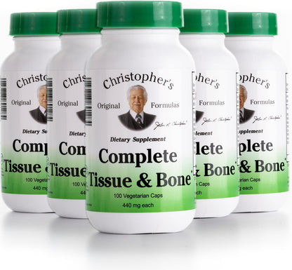 Christopher's Original Formulae Complete Tissue & Bone Formula – 100 Veg Caps