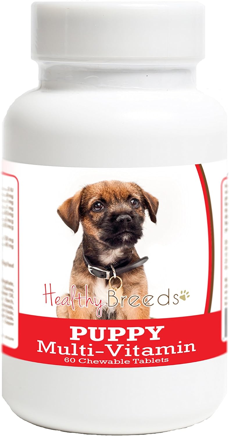 Healthy Breeds Border Terrier Puppy Multivitamin Tablets (60) - görsel 1