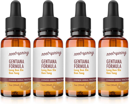 Gentiana Formula – Long Dan Xie Gan Tang – Herbal Tincture (Liquid Extract) – root + spring