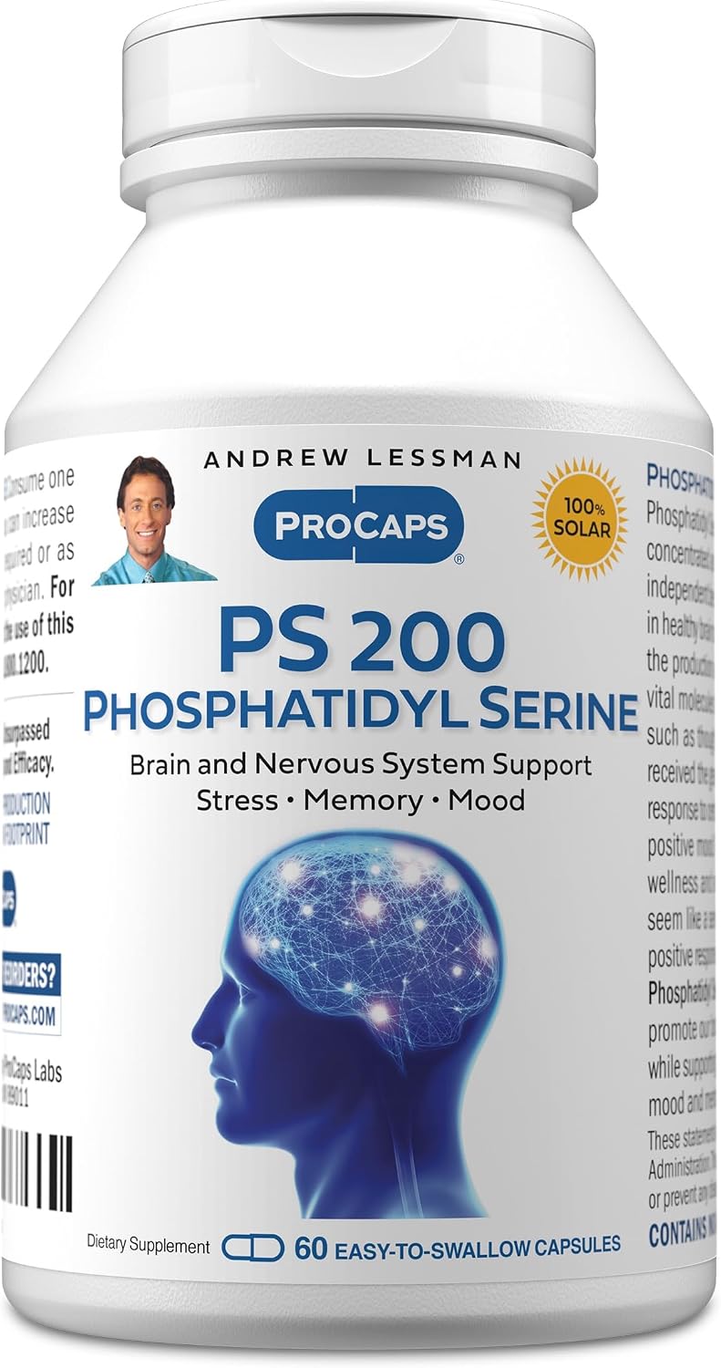 ANDREW LESSMAN PS 200 Phosphatidyl Serine 60 Capsules - görsel 1