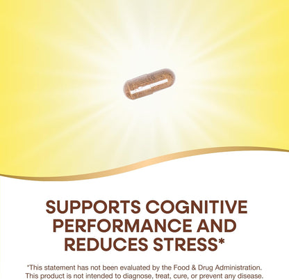 Nature's Way Clear Thinking Cognitive Performance, Ashwagandha, 40 Capsules