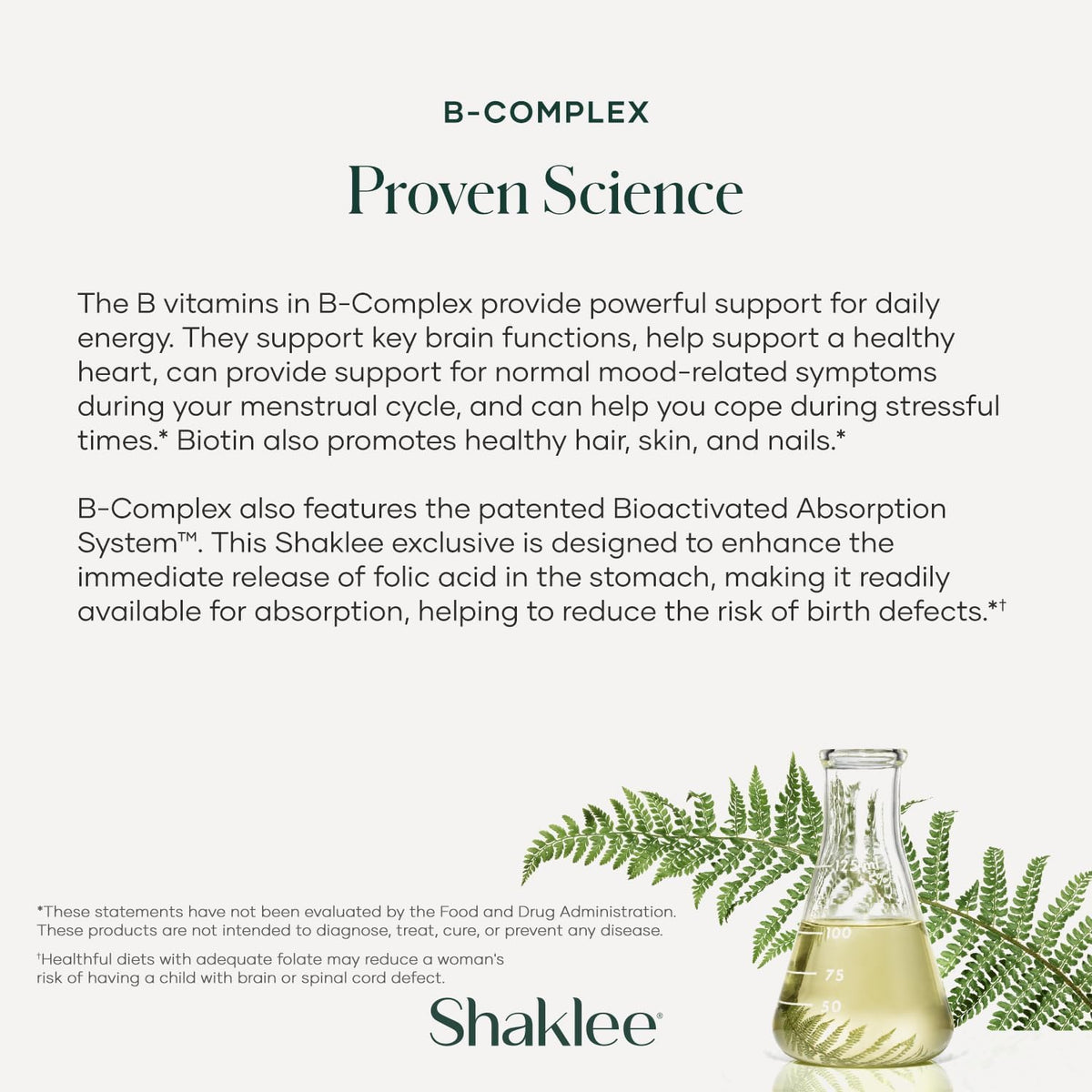 Shaklee B-Complex – Patented Bioactivated Absorption System – 240 Tablets – Image 7